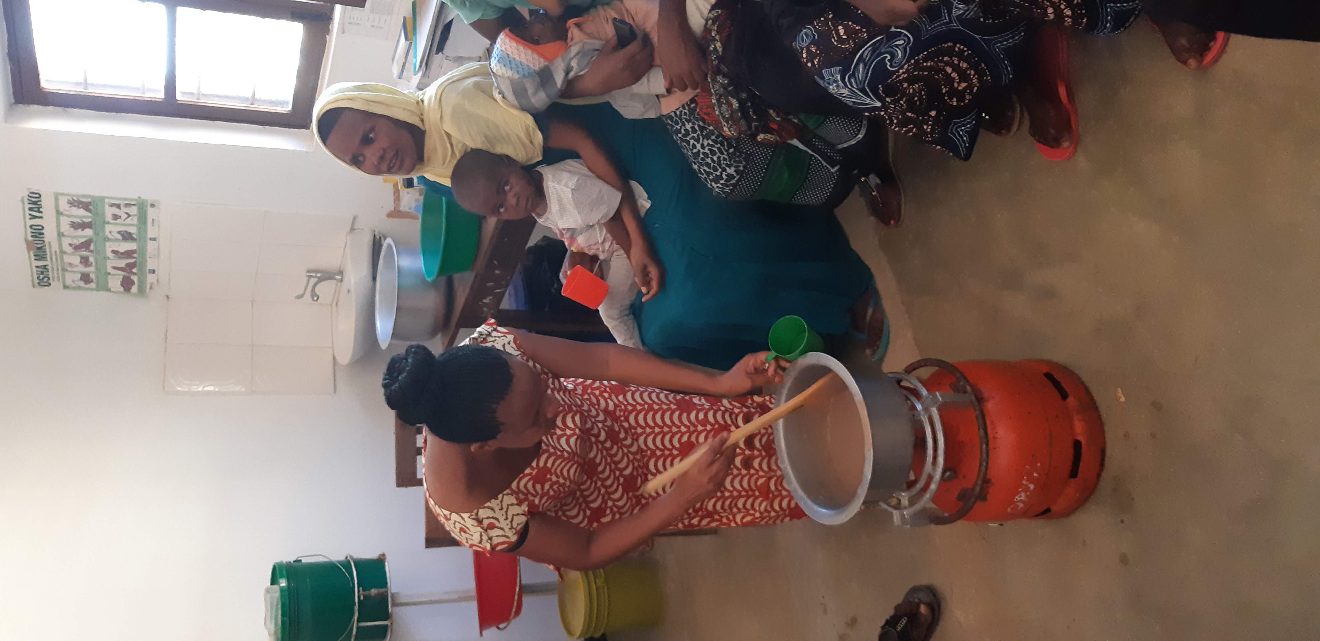 Gemeinschaftsprojekt in Mwanza